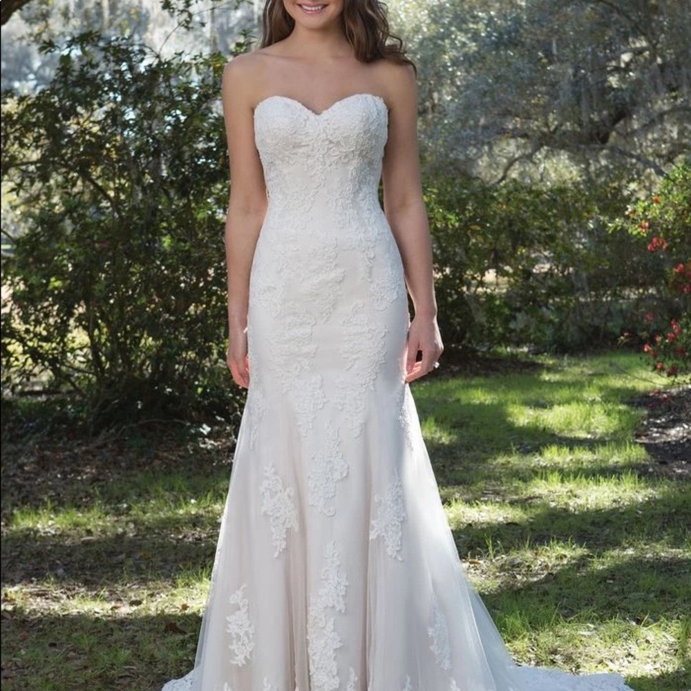 Plus size wedding dress